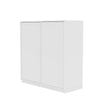 Cabinet di copertura del Montana con plinto da 3 cm, nuovo bianco