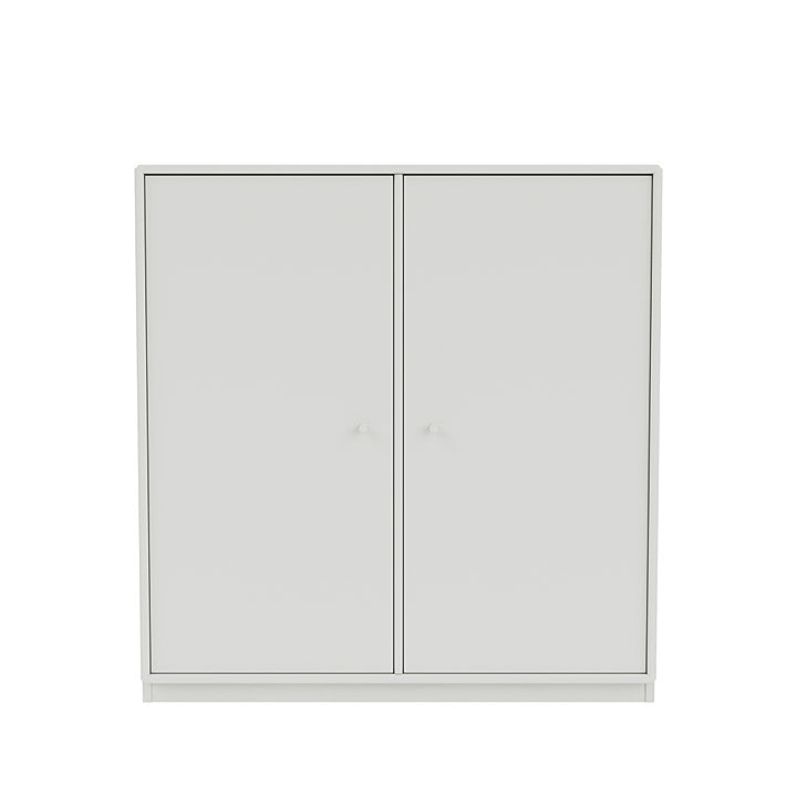 Cabinet de couverture du Montana avec socle de 3 cm, blanc nordique