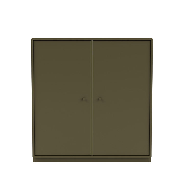 Cabinet de couverture du Montana avec socle de 3 cm, vert origan