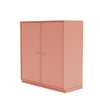 Montana Cover Cabinet With 3 Cm Plinth, Rhubarb Red