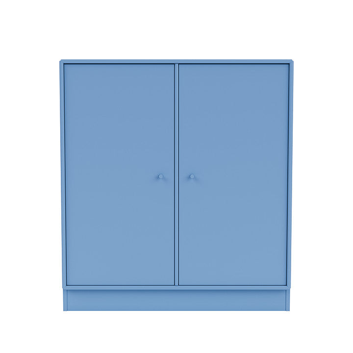 Gabinetto della copertura del Montana con plinto da 7 cm, blu azzurro