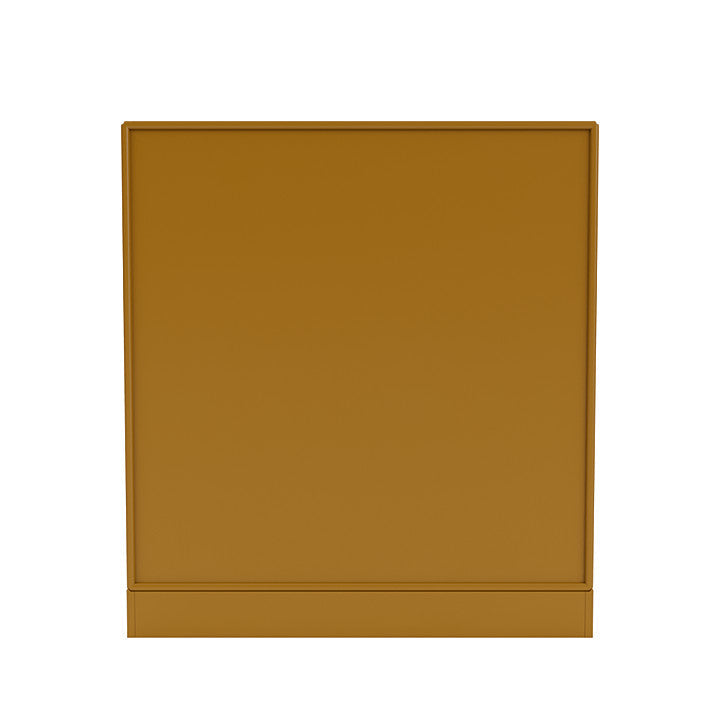 Cabinet de couverture du Montana avec du socle de 7 cm, jaune ambré