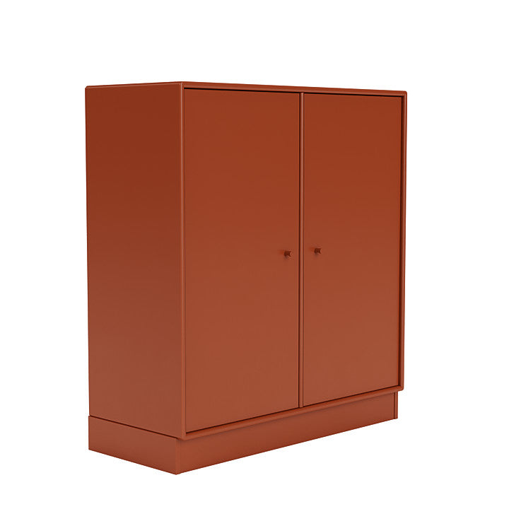 Cabinet de couverture du Montana avec socle de 7 cm, Hokkaido Brown