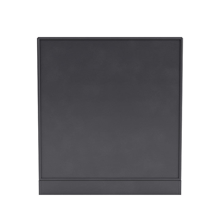 Montana Cover Cabinet met 7 cm plint, koolstofzwart