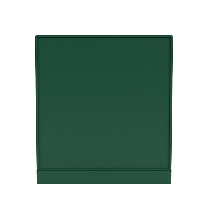 Cabinet de couverture du Montana avec du socle de 7 cm, vert de pin