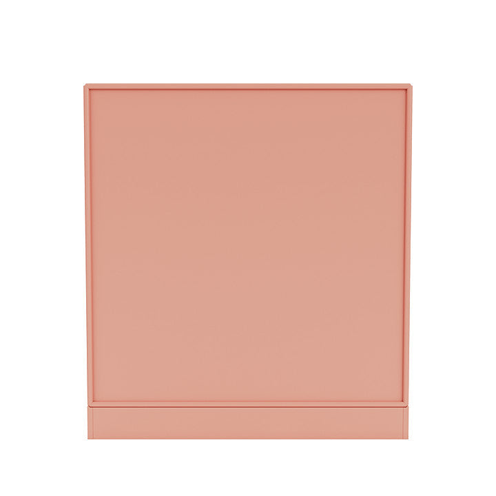 Cabinet de couverture du Montana avec du socle de 7 cm, rouge rhubarbe