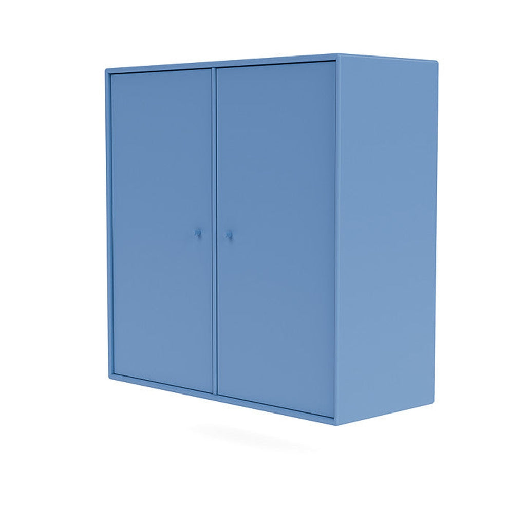 Montana Cover Cabinet med upphängningsskena, Azure Blue