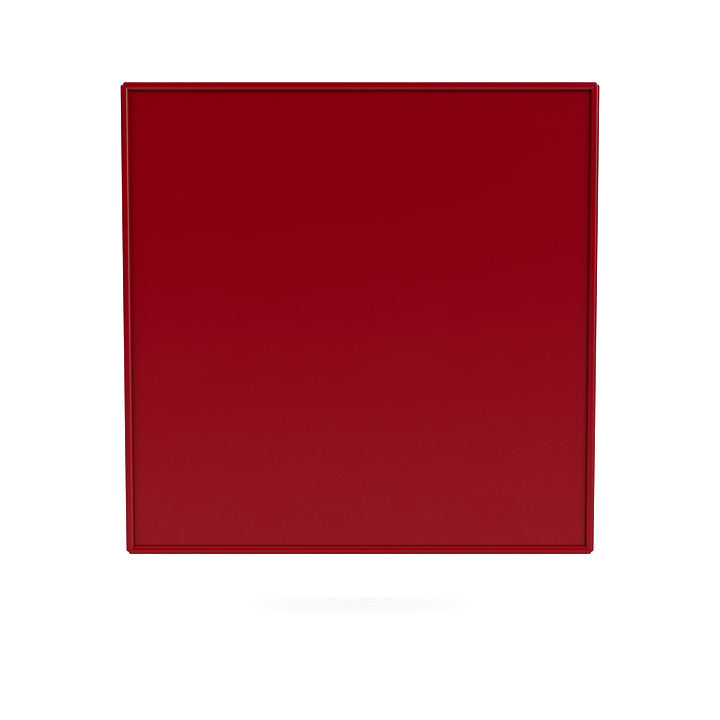 Massicatore di copertura del Montana con binario di sospensione, rosso barbabietola