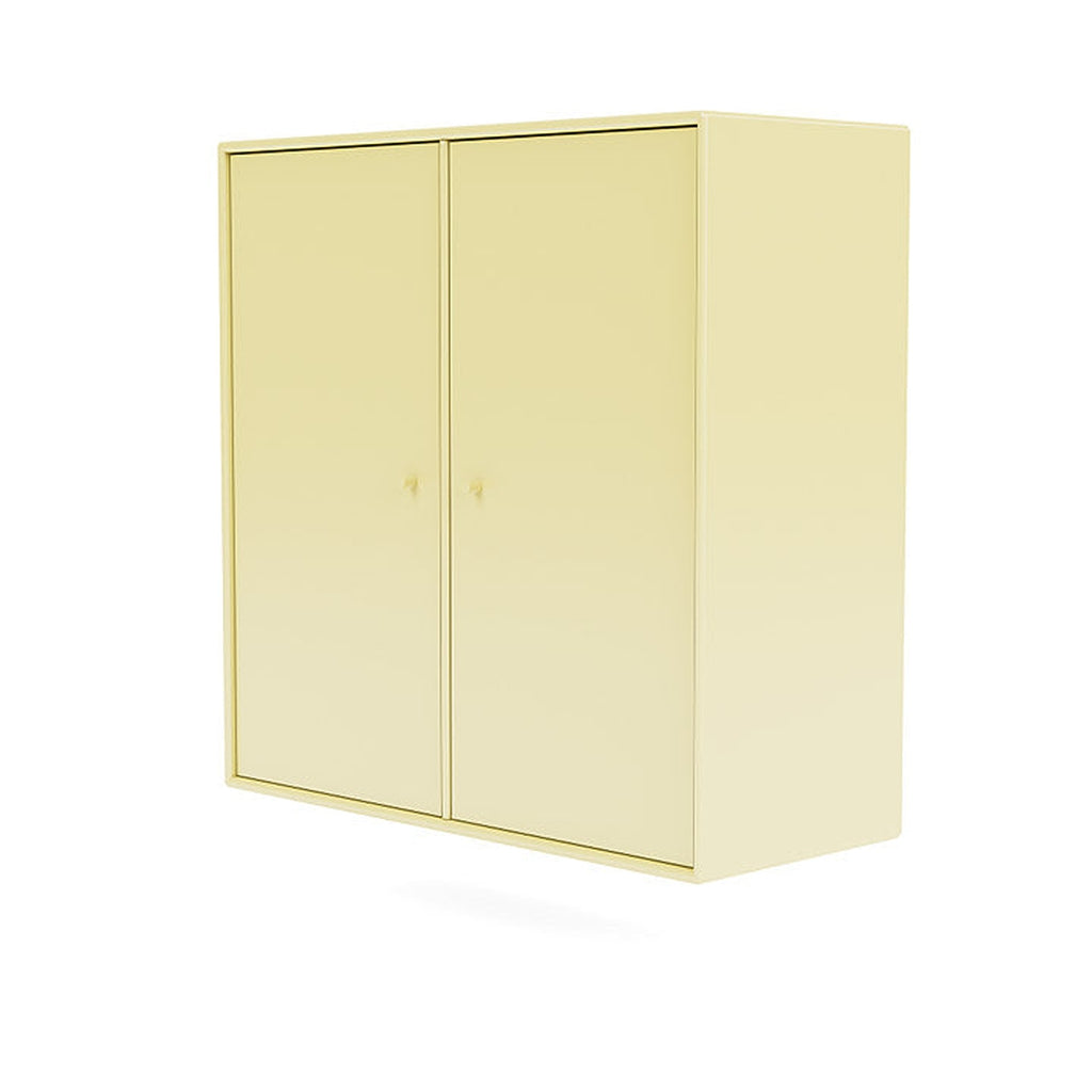 Montana Cover Cabinet With Suspension Rail, Chamomile Yellow
