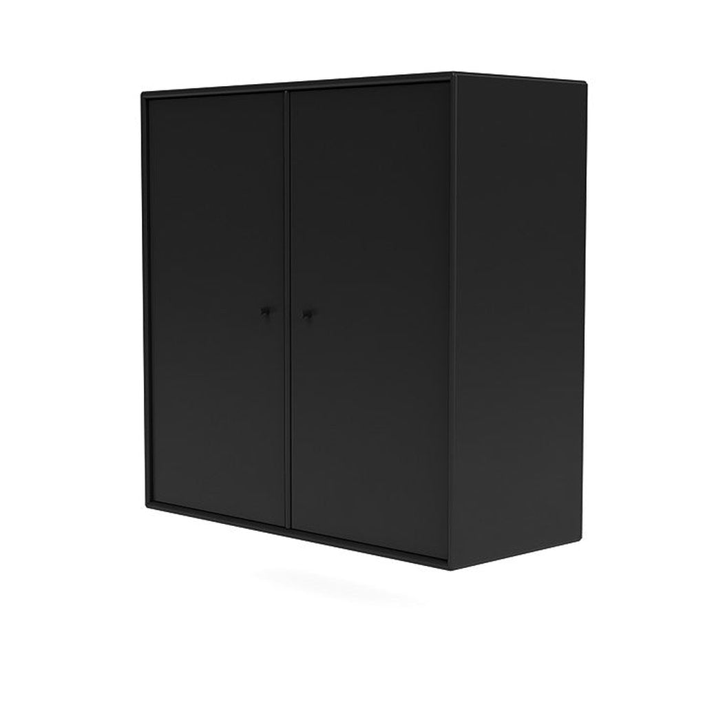 Montana Cover Cabinet With Suspension Rail, Black