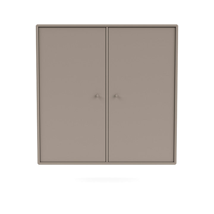 Montana Cover Cabinet With Suspension Rail, Truffle Grey