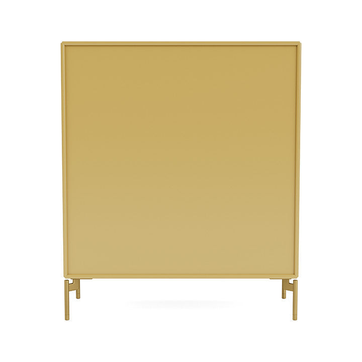 Montana Cover Cabinet With Legs, Cumin/Brass