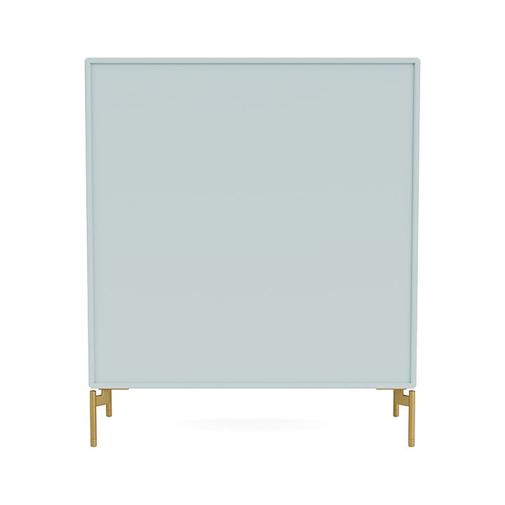 Montana Cover Cabinet With Legs, Flint/Brass