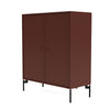 Montana Cover Cabinet With Legs, Masala/Black