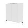 Montana Cover Cabinet With Legs, New White/Black