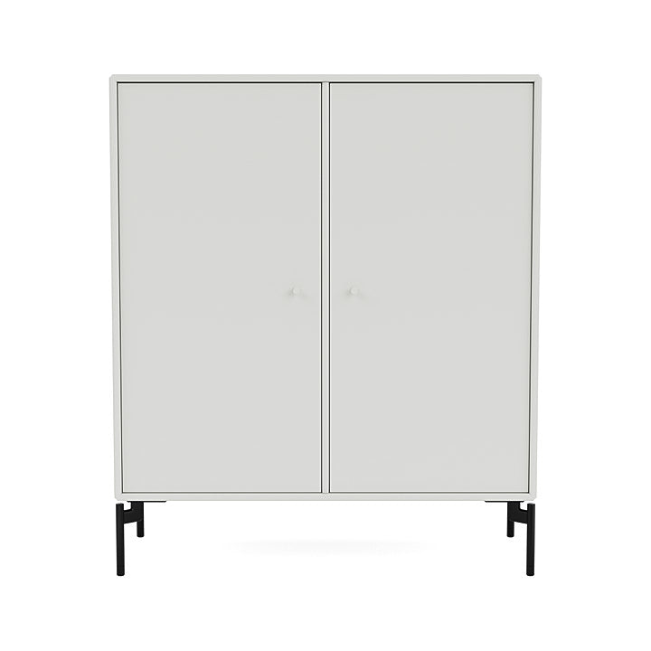 Montana Cover Cabinet With Legs, Nordic/Black