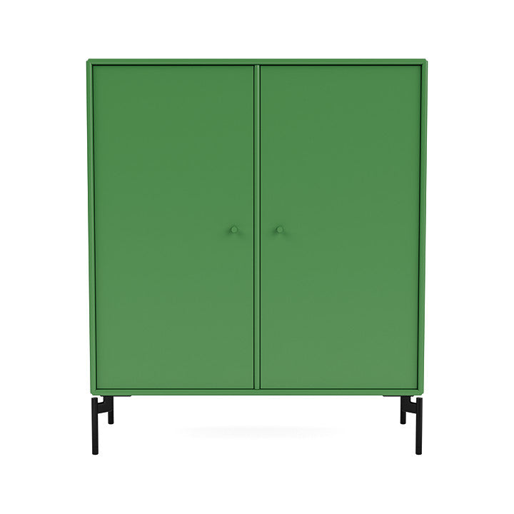 Montana Cover Cabinet With Legs, Parsley/Black