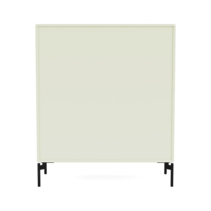 Montana Cover Cabinet With Legs, Pomelo/Black