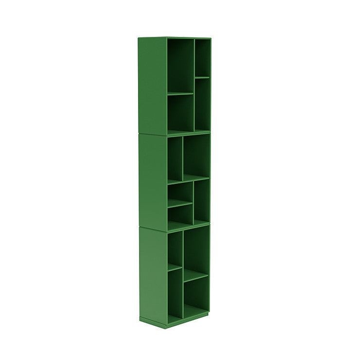 Montana Loom High Bookcase With 3 Cm Plinth, Parsley Green