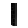 Montana Loom High Bookcase con plinto da 3 cm, nero