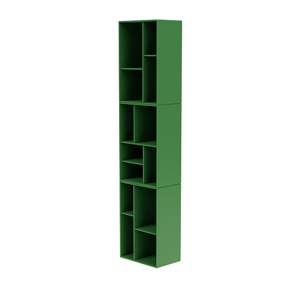Montana Loom High Bookcase con riel de suspensión, perejil verde