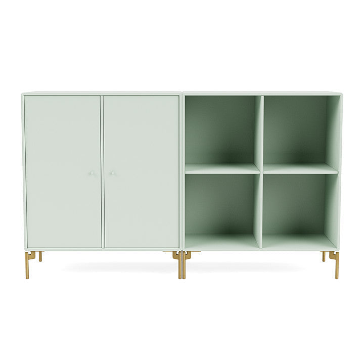 Montana Pair Classic Sideboard met benen, mist/messing