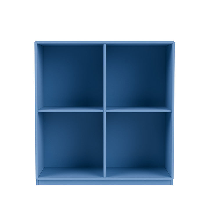 Librería de Montana Show con zócalo de 3 cm, Azure Blue