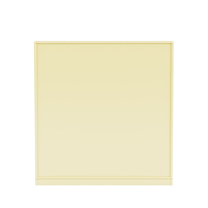 Libreria del Montana Show con plinto da 3 cm, giallo camomilla