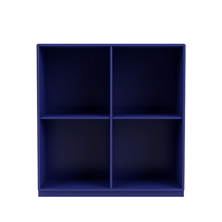 Montana Show Bookcase With 3 Cm Plinth, Monarch Blue