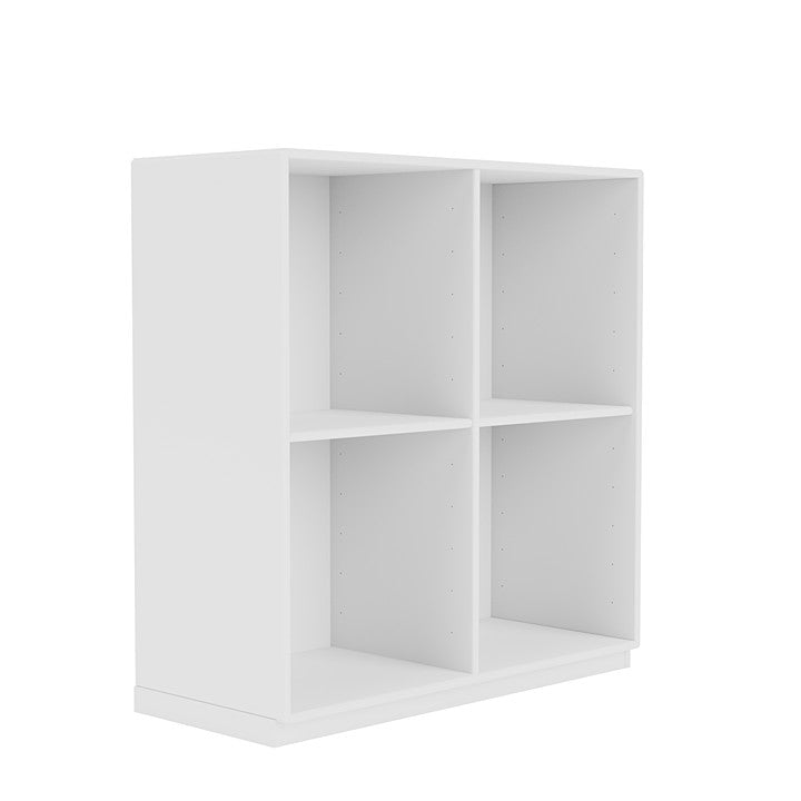 Montana Show Bookcase With 3 Cm Plinth, New White
