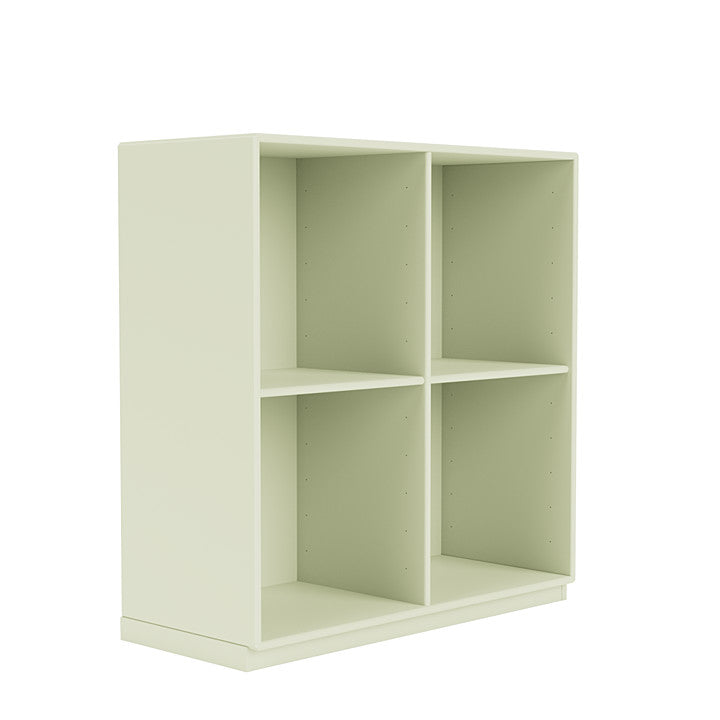 Montana Show Bookcase With 3 Cm Plinth, Pomelo Green