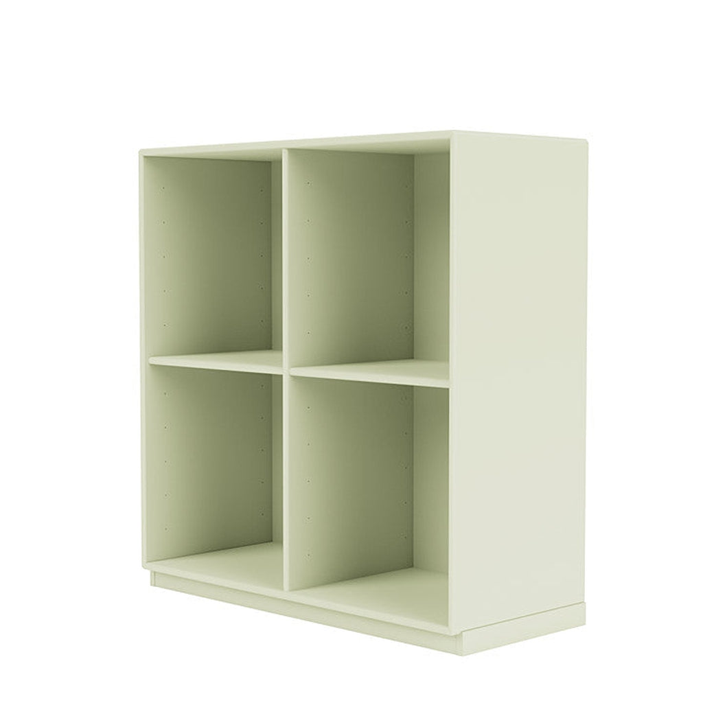 Montana Show Bookcase With 3 Cm Plinth, Pomelo Green