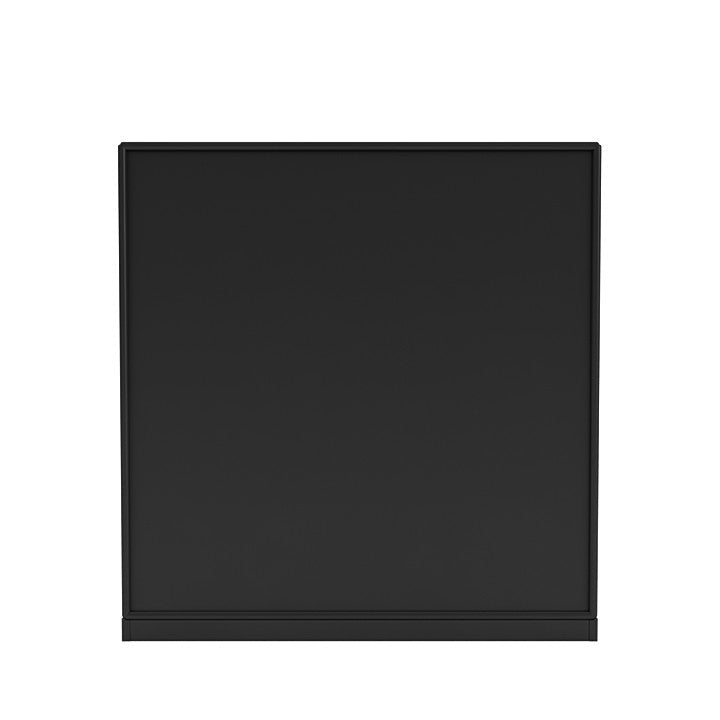 Montana show bokhylle med 3 cm sokkel, svart