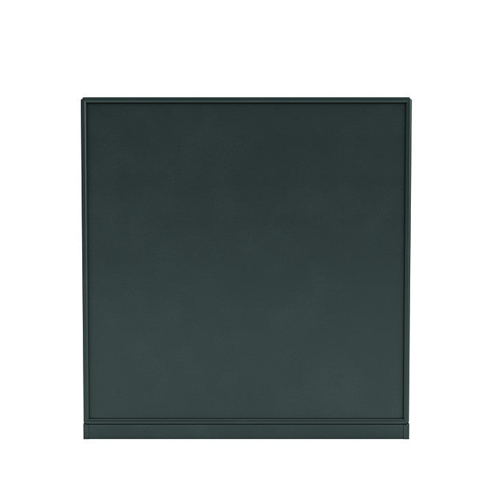 Montana Show boekenkast met 3 cm plint, zwarte jade