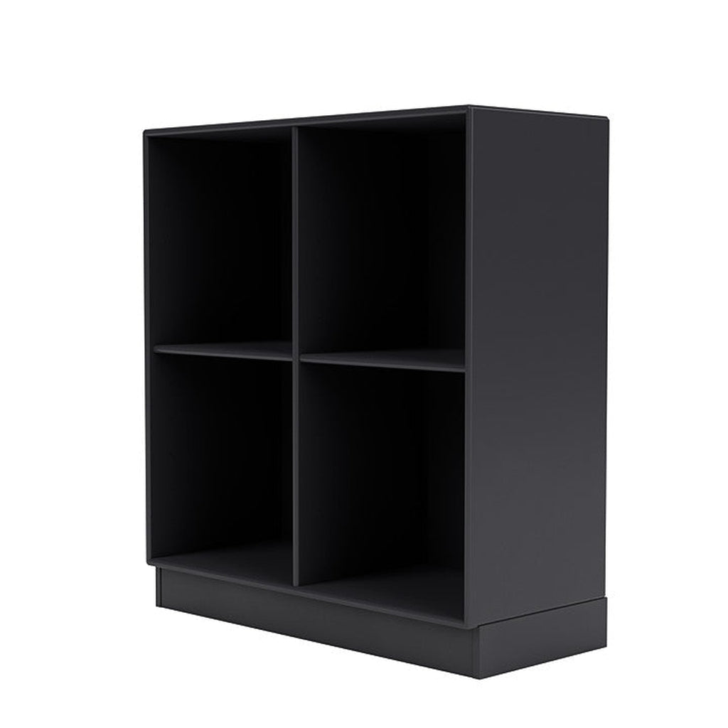 Montana Show Bookcase With 7 Cm Plinth, Anthracite