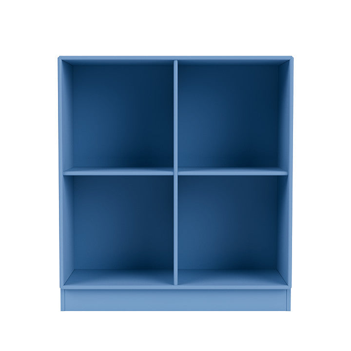 Montana Show bokhylla med 7 cm sockel, Azure Blue