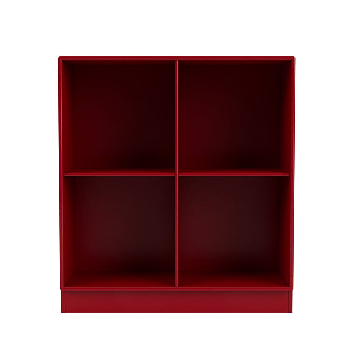 Montana Show -Bücherregal mit 7 cm Sockel, Rote Beete rot
