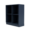 Montana Show boekenkast met 7 cm plint, Juniper Blue