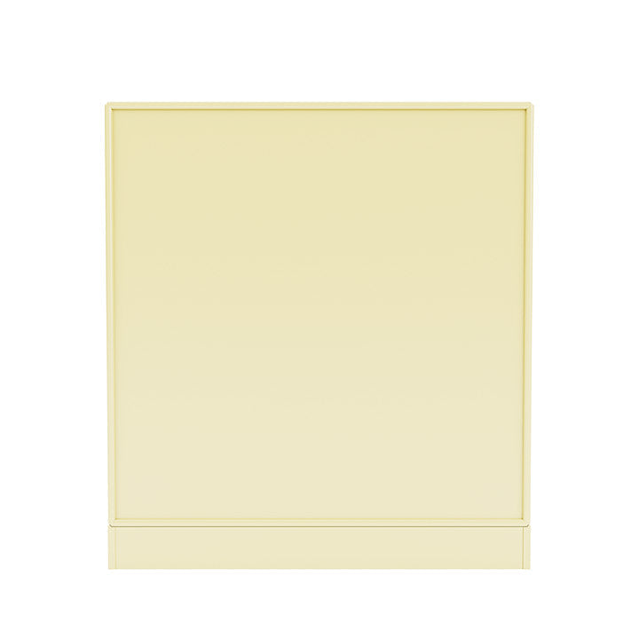 Bibliothèque du Montana Show avec du socle de 7 cm, jaune de camomille