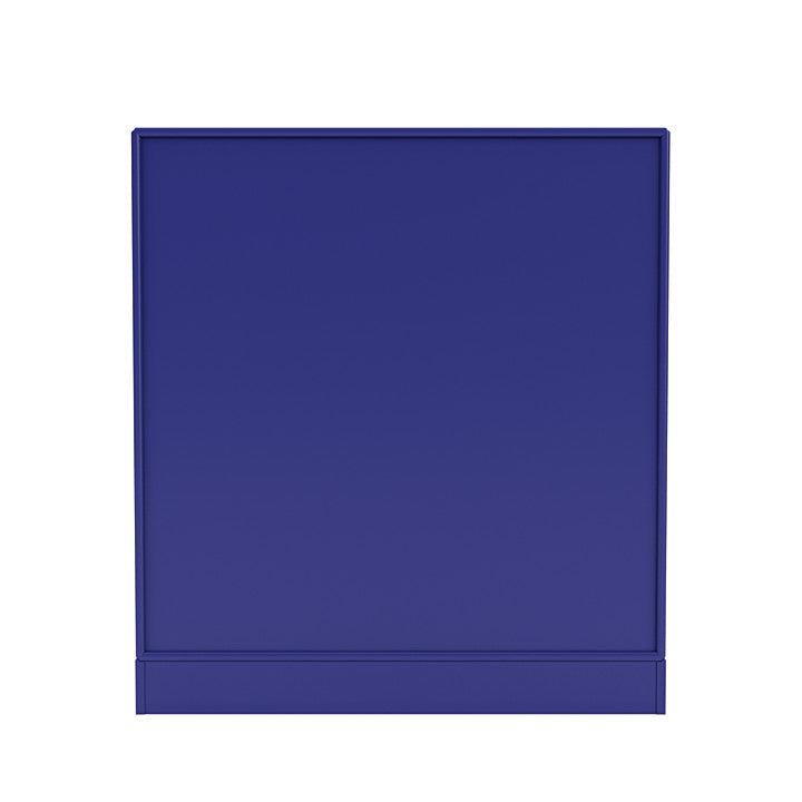 Bibliothèque de Montana Show avec plinthe de 7 cm, monarque bleu