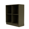 Montana Show boekenkast met 7 cm plint, Oregano Green