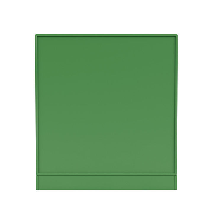 Montana Show bokhylla med 7 cm sockel, persilja green