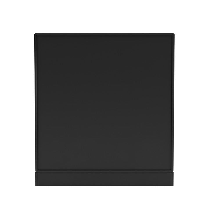 Librería Montana Show con zócalo de 7 cm, negro