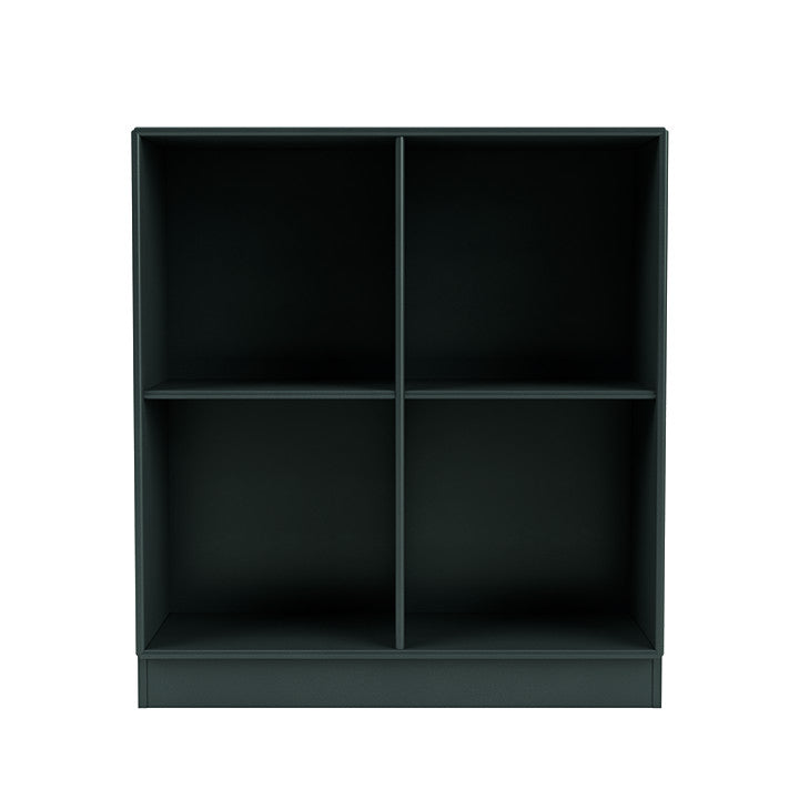 Librería de Montana Show con zócalo de 7 cm, jade negro