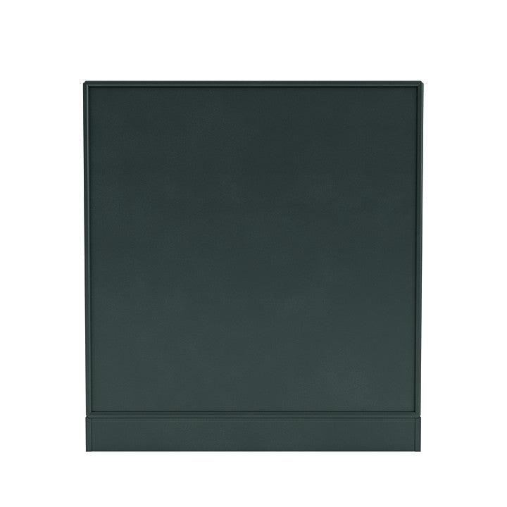 Montana Show boekenkast met 7 cm plint, zwarte jade