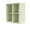 Montana Show Bookcase With Suspension Rail, Pomelo Green