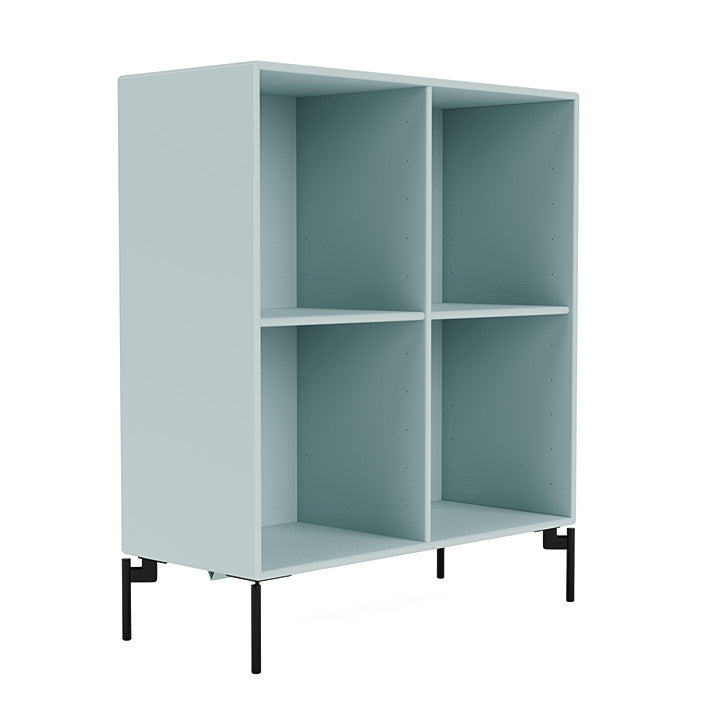 Montana Show Bookcase With Legs, Flint/Black