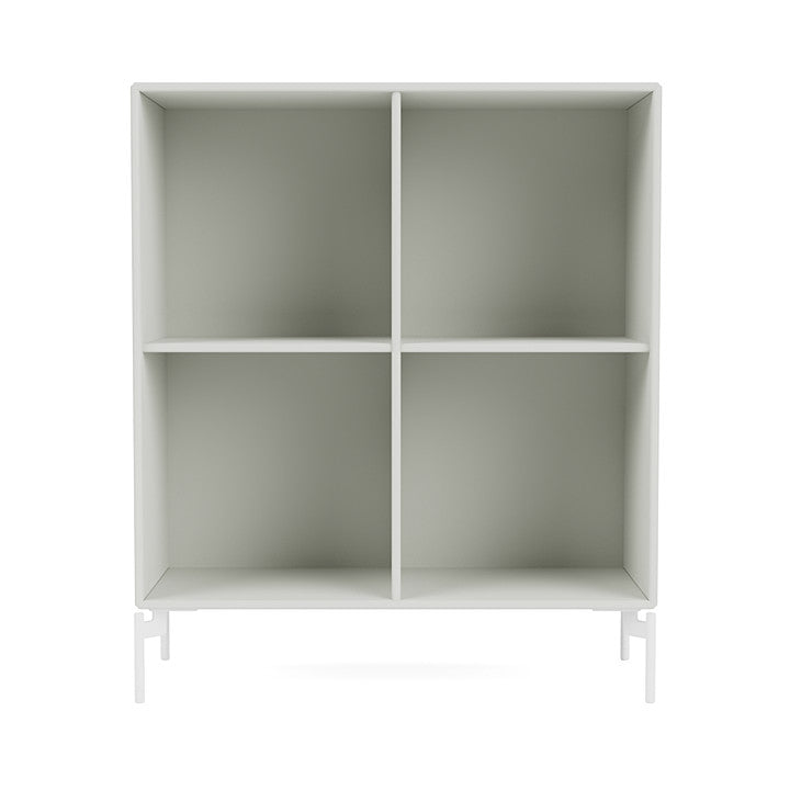 Montana Show Bookcase With Legs, Nordic/Snow White