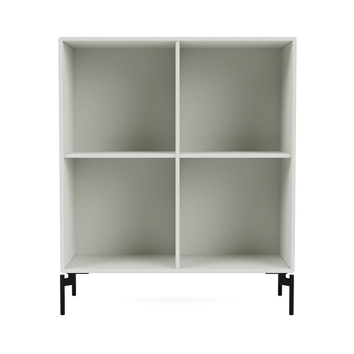 Montana Show Bookcase With Legs, Nordic/Black