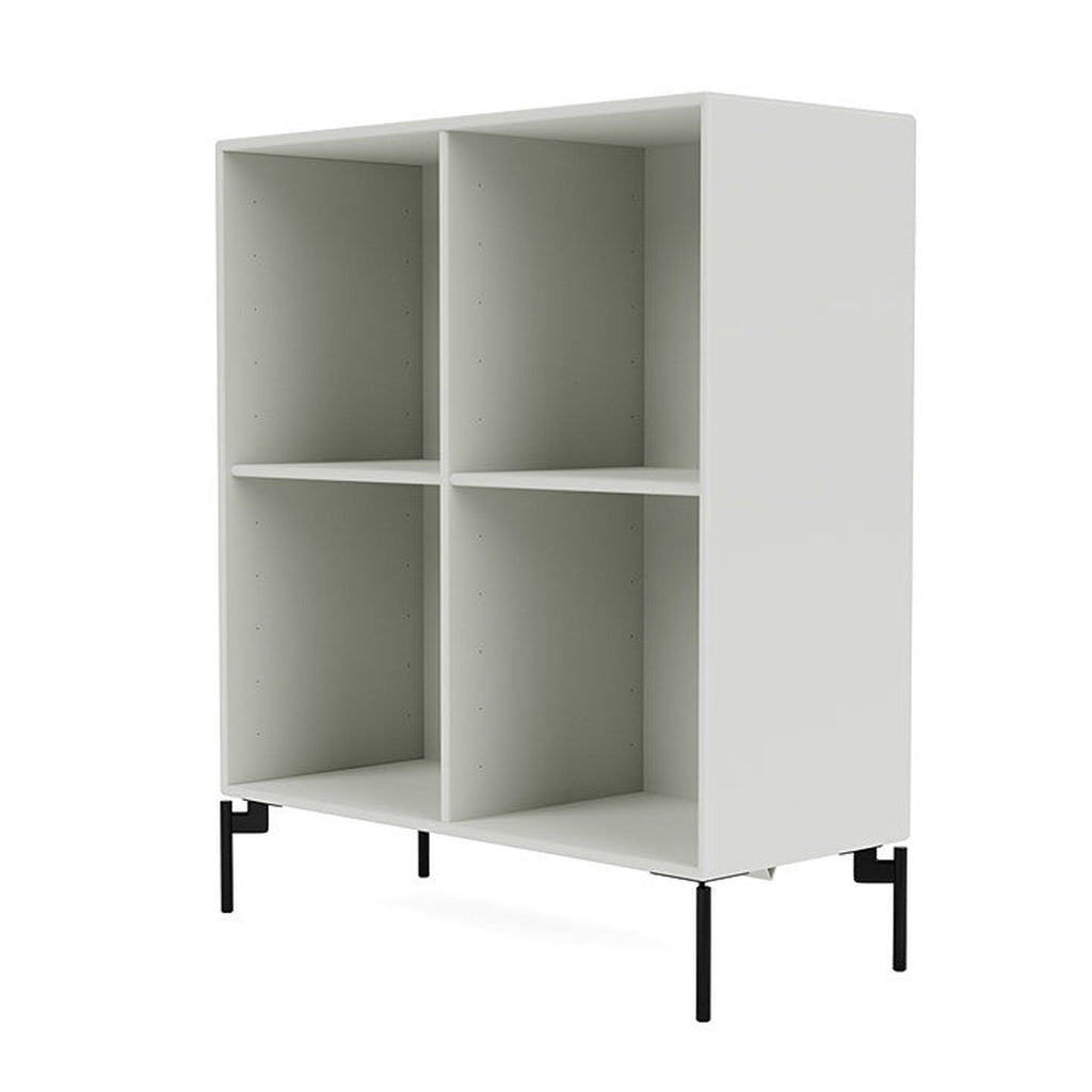 Montana Show Bookcase With Legs, Nordic/Black